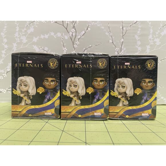 Funko Mystery Minis Marvel Eternals Bobble-Head Figure 3 Figures ~ Sealed Boxes - Picture 3 of 7